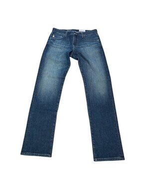 AG Tellis Modern Slim Jean Mens 32x32.5 Denim360 Distressed Pundulum Stretch